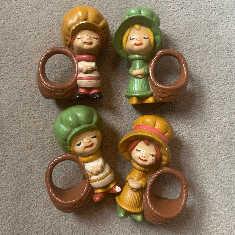 Vintage ceramic 1960's napkin holders. ✨🍴✨